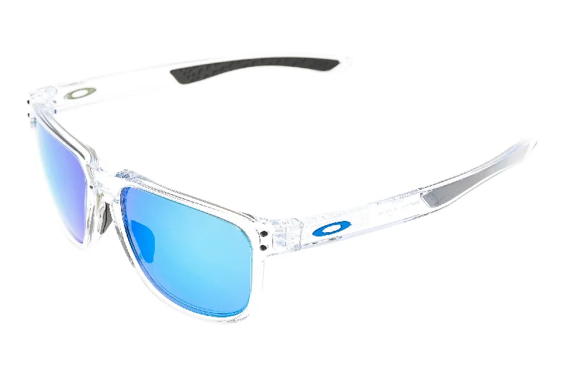 Oakley Holbrook R Sunglasses Clear Frame Prizm Sapphire Lens