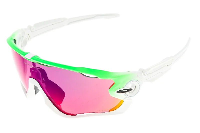 Oakley Jaw Breaker Sunglasses Green Fade Prizm Road