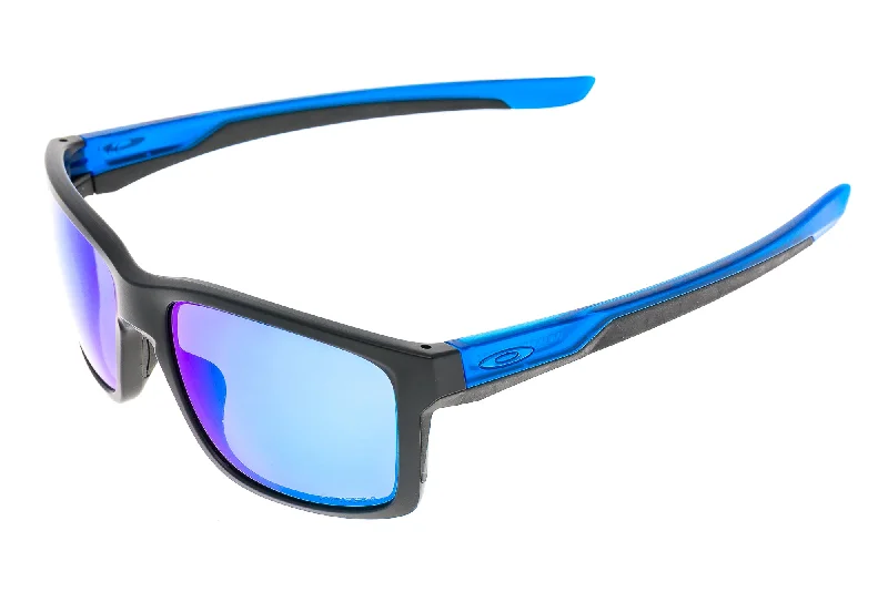 Oakley Mainlink Sunglasses Matte Black/Blue Frame Prizm Blue Lens