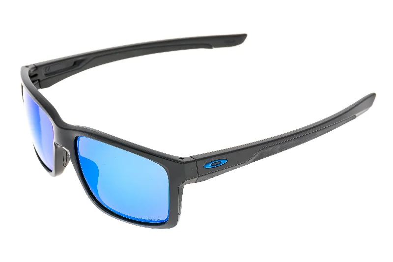 Oakley Mainlink Sunglasses Polished Black Frame Prizm Sapphire Lens