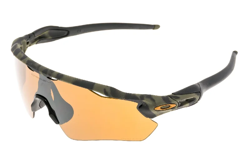 Oakley Radar EV Path Sunglasses Olive Camo Frame Prizm Tungsten Lens