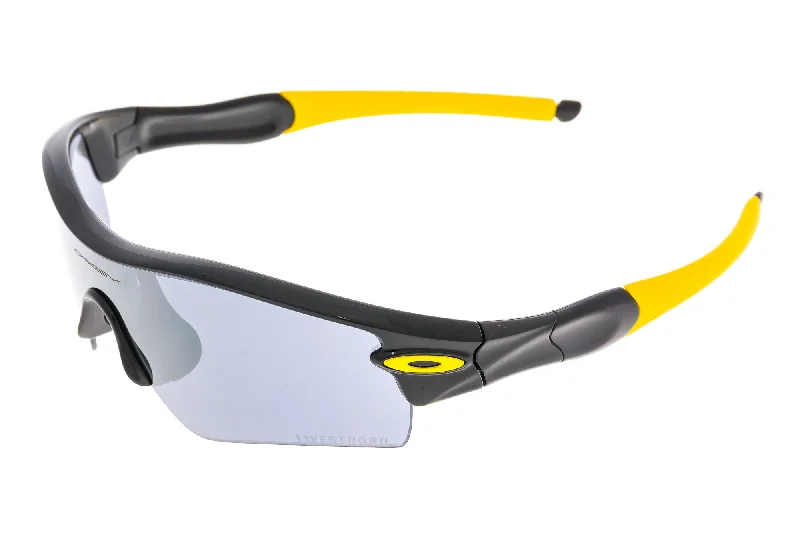 Oakley Radar Livestrong Sunglasses Black/Yellow Frame Black Lens