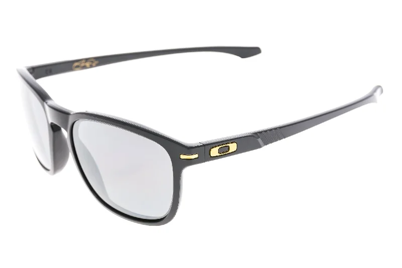 Oakley Shaun White Enduro Sunglasses Black/Gold Frame Black Iridium Lens