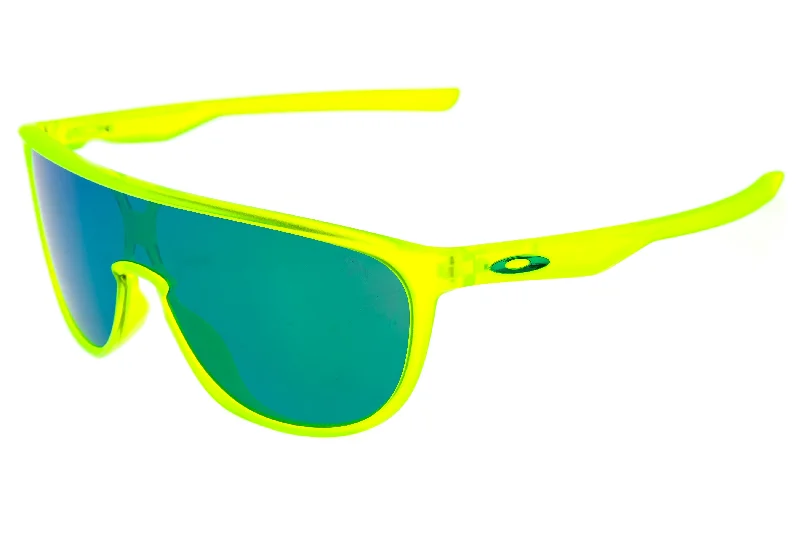 Oakley Trillbe Sunglasses Matte Uranium Frame Jade Iridium Lens