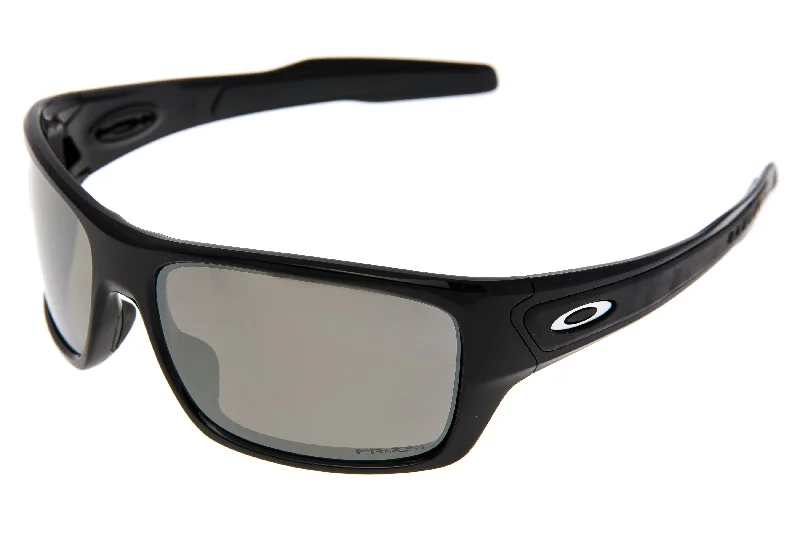 Oakley Turbine Rotor Sunglasses Polished Black Frame Prizm Black Polarized Lens