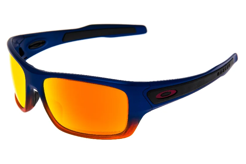 Oakley Turbine Sunglasses Neon Pop Fade Frame Prizm Ruby Lens