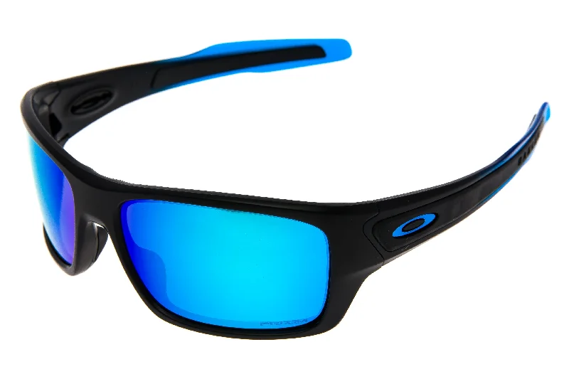 Oakley Turbine Sunglasses Sapphire Fade Frame Prizm Sapphire Polarized Lens