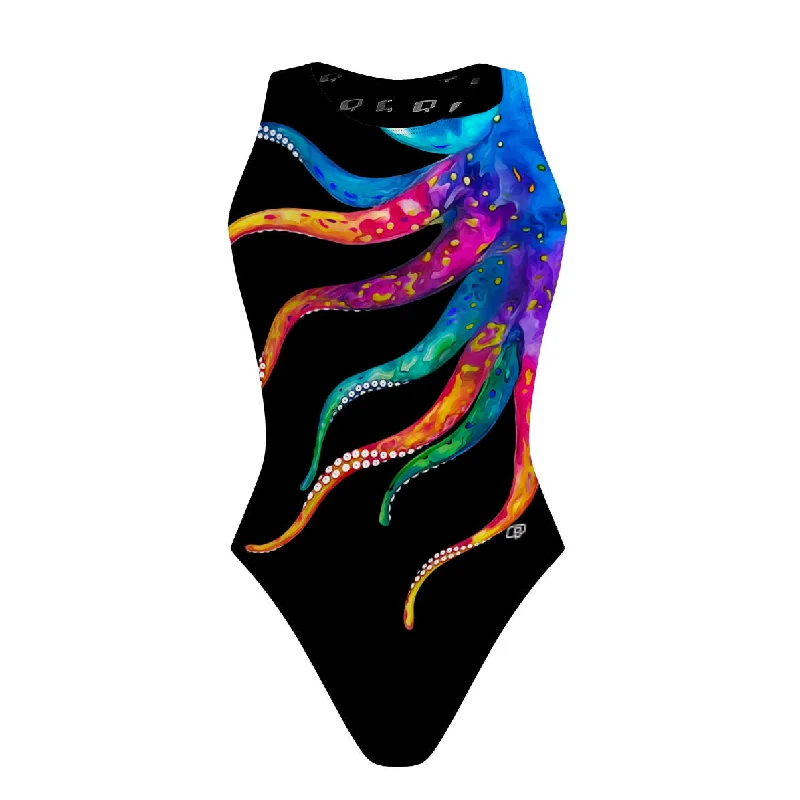 Octopus Squeeze - Women's Waterpolo Swimsuit Classic Cut