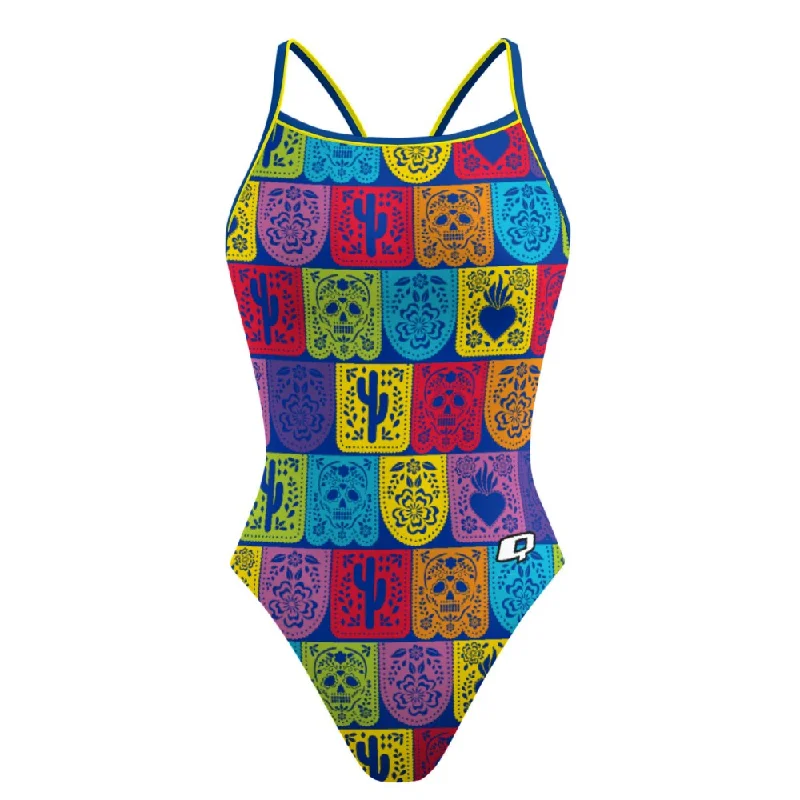 Picado Skinny Strap Swimsuit