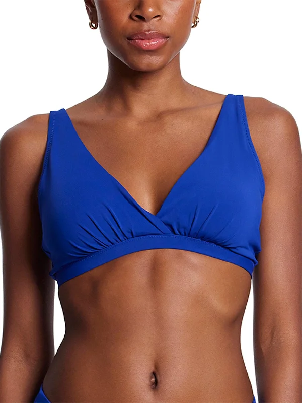 Plunge Swim Top Poolside Blue