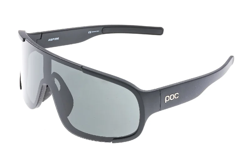 POC Aspire Sunglasses Uranium Black Frame Black Lens