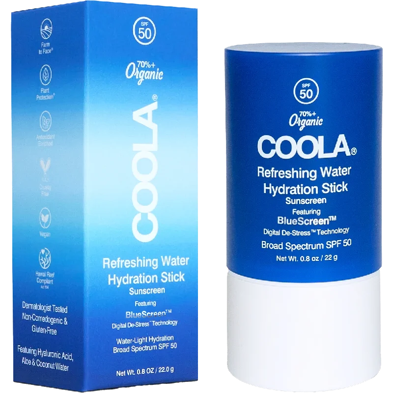 Refreshing Water Hydration Stick Organic Face Sunscreen SPF 50