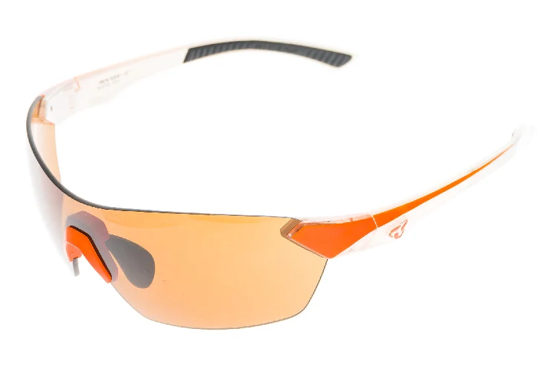 Ryder Nimby Sunglasses Orange/White Frame Brown Lens