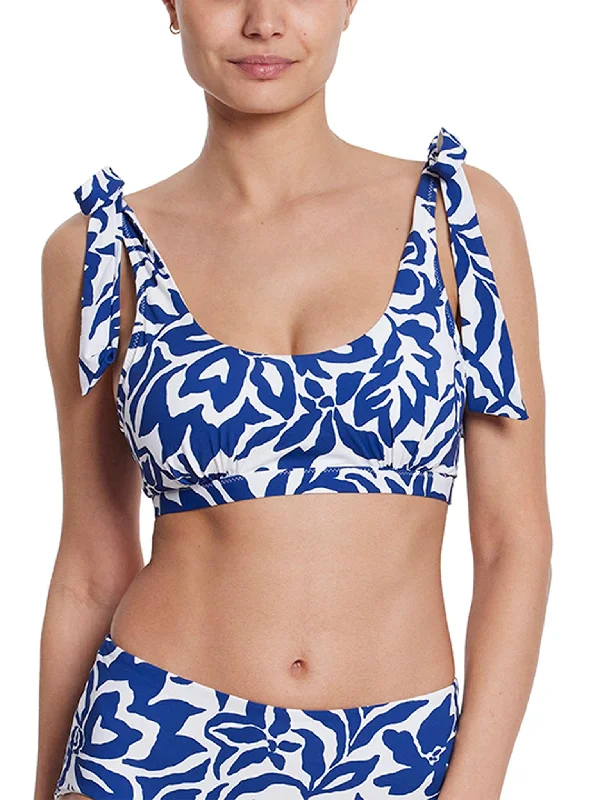 Scoop Neck Swim Top Poolside