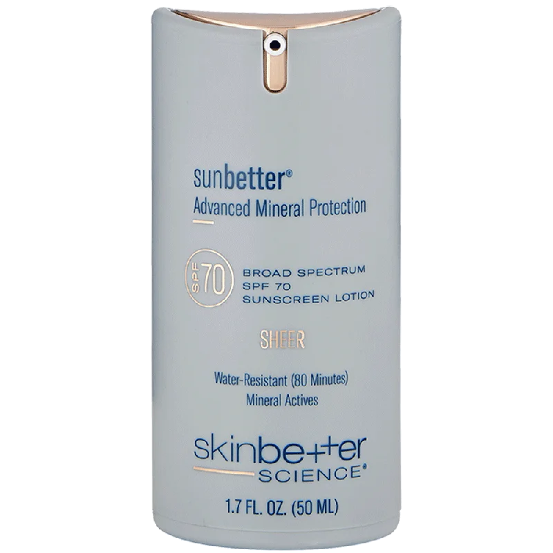 SkinBetter sunbetter SHEER SPF 70 Sunscreen Lotion