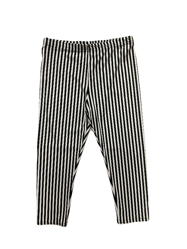 Striped Swim Leggings