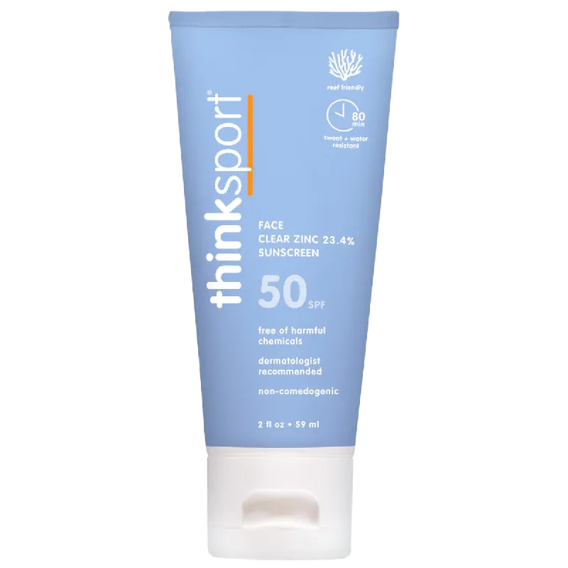 Thinksport SPF 50 Clear Zinc Active Face