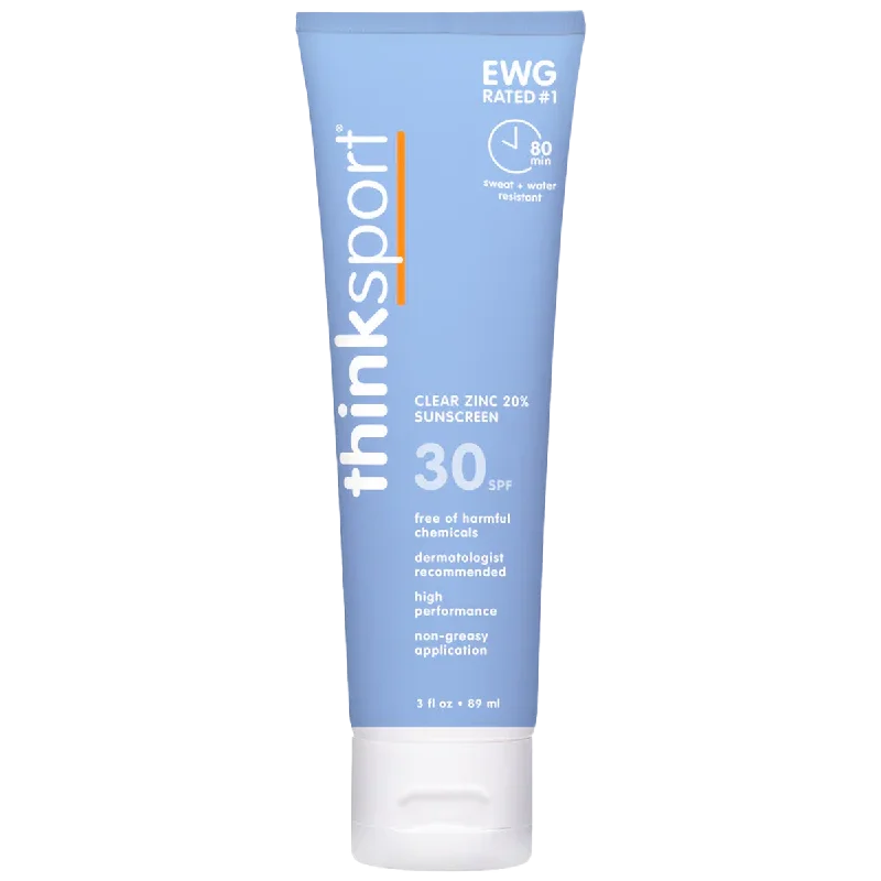 Thinksport Clear Zinc Sunscreen SPF 30