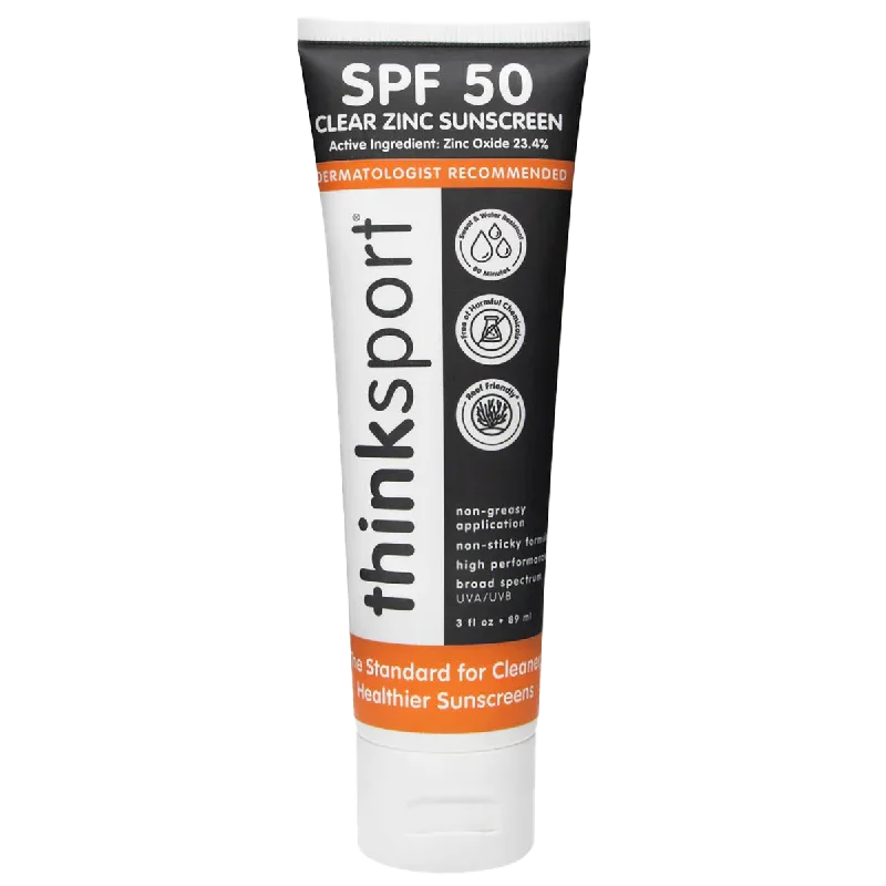 Thinksport SPF 50 Clear Zinc Sunscreen