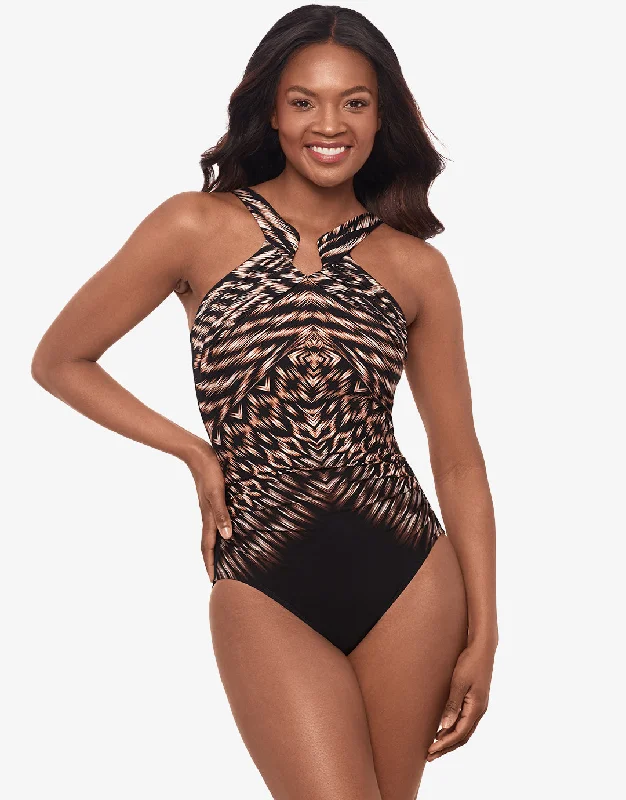 Topkapi Aphrodite Swimsuit - Black Multi