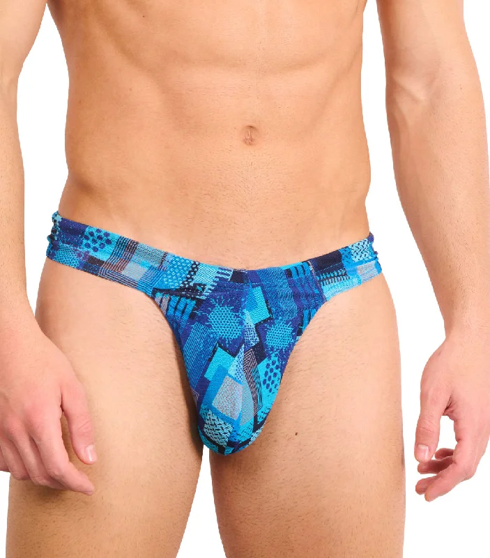 Ultramarine Tan Through Swim Thong