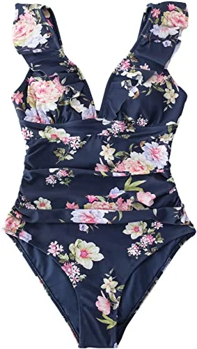 Navy Floral