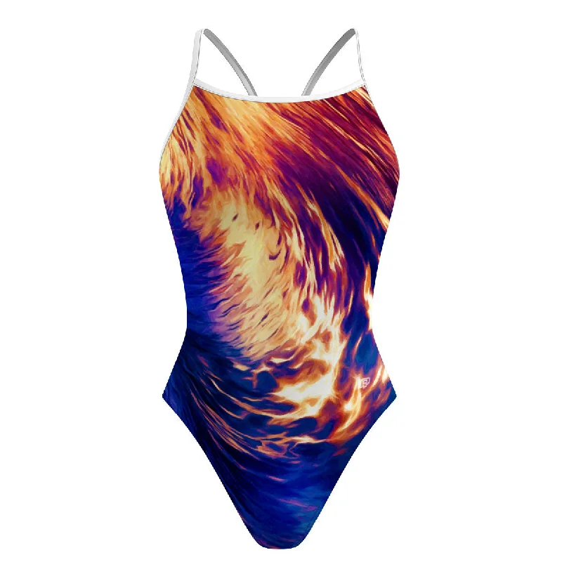 Wave Rider - Skinny Strap Swimsuit