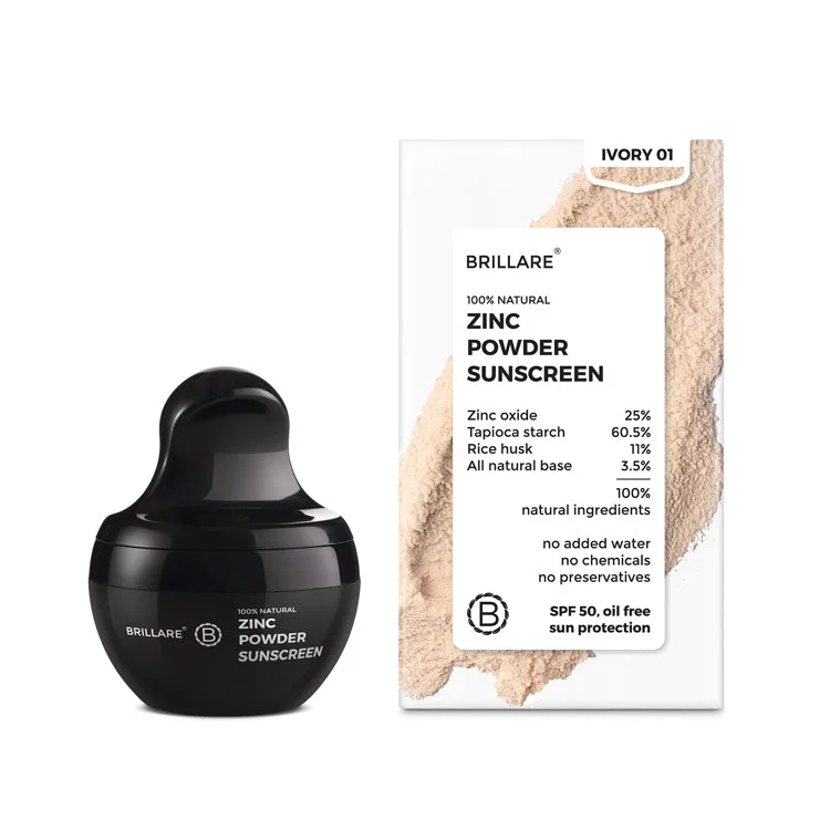 Zinc Powder Sunscreen SPF50