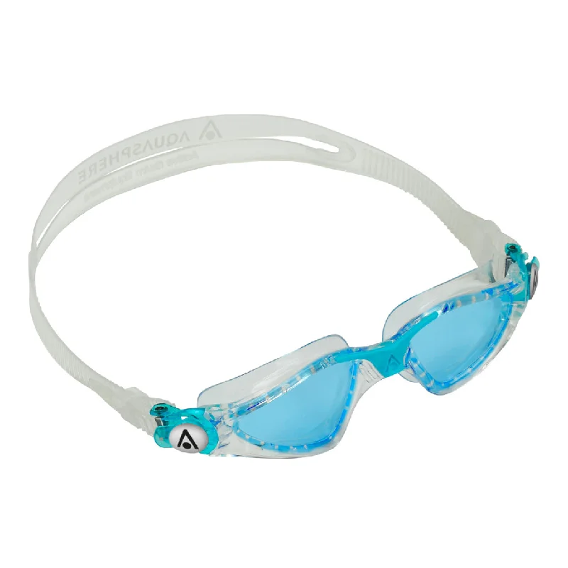 Aqua Sphere Kayenne Jr Swim Goggles Blue Aqua