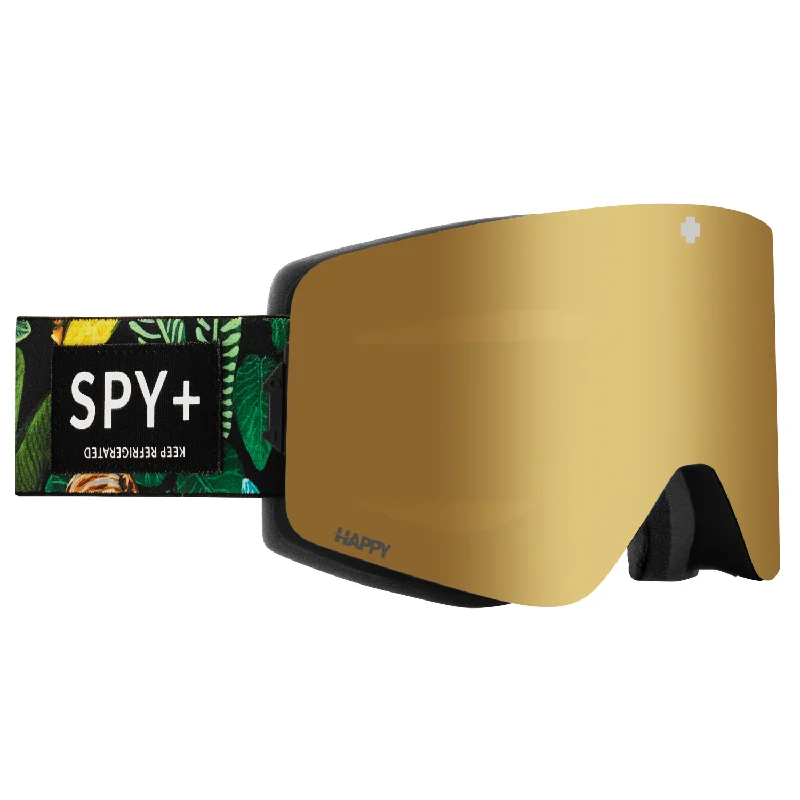 SPY+ JUNESHINE HAPPY BRONZE GOLD MIRROR + HAPPY LL YELLOW GREEN MIRROR