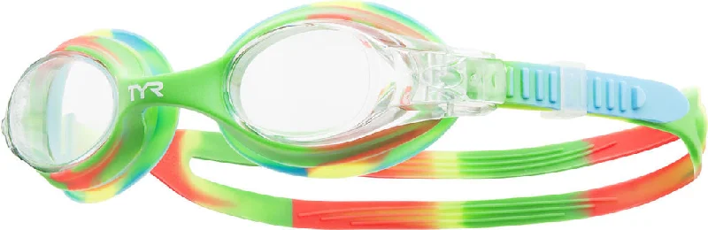 TYR Kids Swimple Green  Tie Dye Goggle